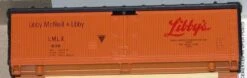 Athearn 5228 HO Scale 40' Wood Reefer (Blue Box Kit) Libby's LMLX 1656 - NOS