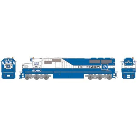 Athearn 72036 HO Scale EMD SD60 EMD Demonstrator #2 - Image 2