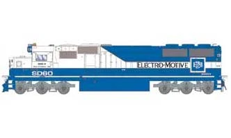Athearn 72036 HO Scale EMD SD60 EMD Demonstrator #2