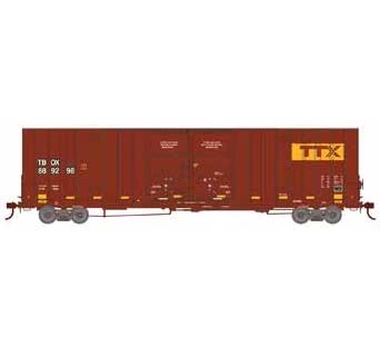 Athearn 75298 HO Scale 60' Gunderson Double Door Hi-Cube Boxcar Patched TBOX 889298
