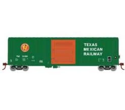 Athearn 76228 HO Scale 50' PS 5344 Boxcar Texas Mexican Railway TM 3186