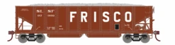 Athearn 7637 HO Scale 40' Ballast Hopper Frisco SLSF 3 Pack #1