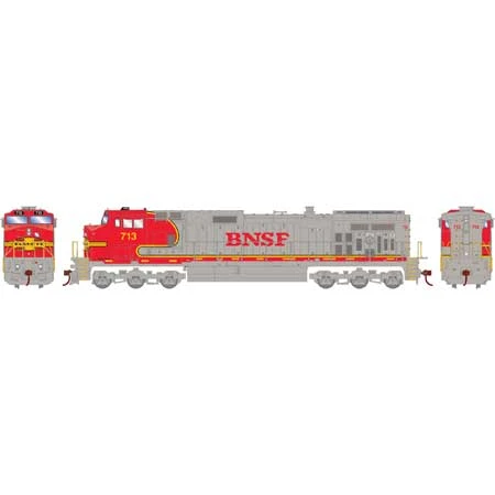 Athearn 78063 HO Scale GE C44-9W Diesel Loco BNSF "Warbonnet" 713 - Image 2