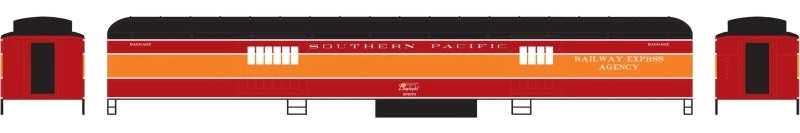 Athearn 78784 HO Scale Heavyweight Passenger Car Baggage Southern Pacific DaylightSP 5070 - NO - Image 2