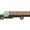 Athearn 84722 HO Scale Ford F-850 Stakebed Truck Green - Primed For Grime