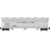 Athearn 8497 N Scale ACF 46003 Bay Covered Hopper Gulf Mobile & Ohio GM&O 81016