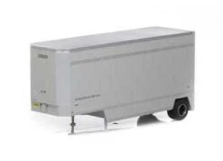 Athearn 90207 HO Scale 28' Drop Sill Parcel Trailer UPS No Shield 299621