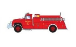 Athearn 92034 HO Scale Boston Ford F-850 Fire Truck