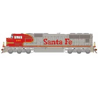 Athearn G71229 HO EMD SD75M Santa Fe ATSF 245 DCC & Sound