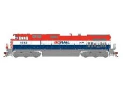 Athearn Genesis 2.0 G31605 HO Scale Dash 9-44CWL BC RAIL BCOL 4643 DCC Sound