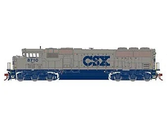 Athearn Genesis 2.0 G75536 HO Scale SD60M Tri-Clops "Alternate History" CSXT 8710