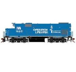Athearn Genesis G13340 HO Scale EMD GP15-1 Conrail "OLS" CR 1662 DCC Sound