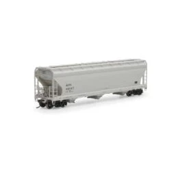 Athearn Genesis G15843 HO Scale ACF 4600 3 Bay Covered Hopper ACFX 49597