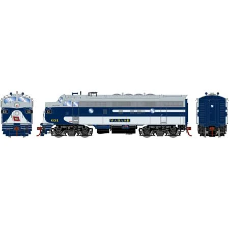 Athearn Genesis G19590 HO Scale F7A Wabash WAB 631 - Image 2