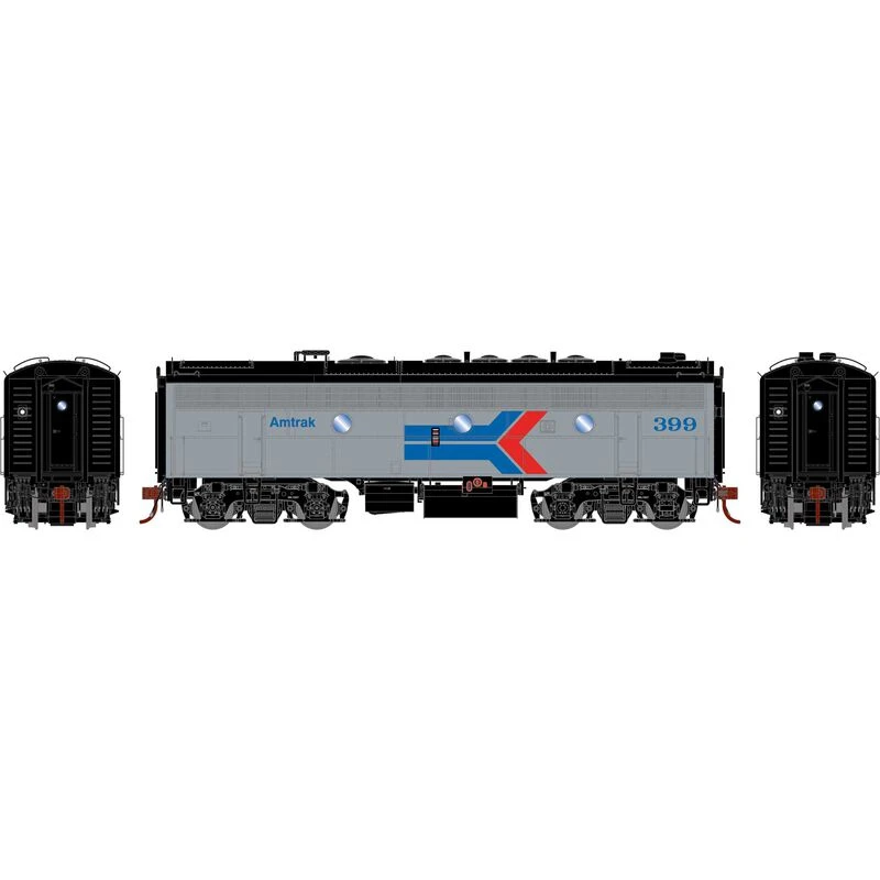 Athearn Genesis G19693 HO Scale EMD F7B Amtrak AMTK 399 DCC & Sound - Image 2