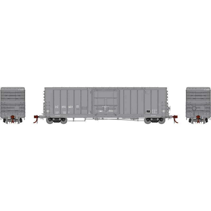 Athearn Genesis G26891 HO Scale 50' PC&F Ext. Post Boxcar Illinois Central IC 151623 - Image 2