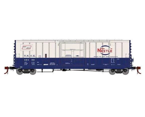 Athearn Genesis G26893 HO Scale 50' PC&F Ext. Post Boxcar Nestle TNCX 43132