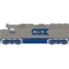 Athearn Genesis G64930 HO Scale GP40-2 "Stealth Gray" CSXT 6441 DCC & Sound