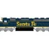 Athearn Genesis G65710 HO Scale EMD SD45-2 Santa Fe ATSF 5658