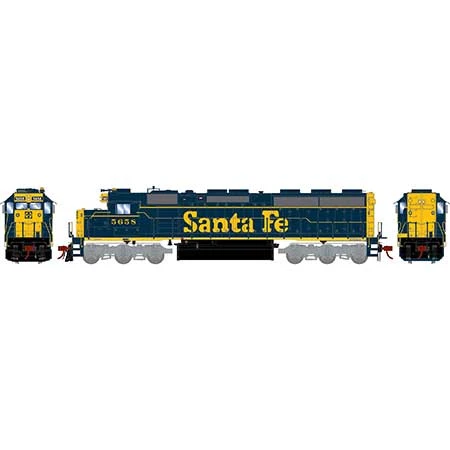 Athearn Genesis G65710 HO Scale EMD SD45-2 Santa Fe ATSF 5658 - Image 2