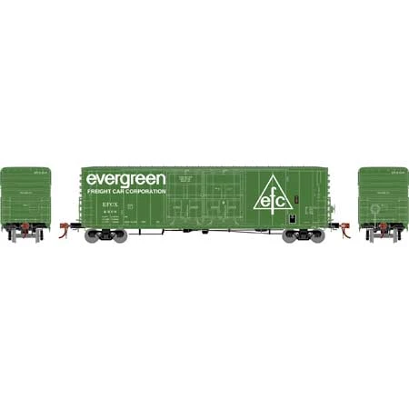 Athearn Genesis G68996 HO Scale 50' PC&F Double Plug Boxcar Evergreen EFCX 4310 - Image 2