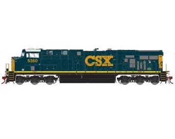 Athearn Genesis G83037 HO Scale GE ES44DC Diesel CSX 5360 - Like New USED