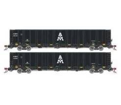 Athearn Genesis GN6720 N Scale NSC 6000 Gondola With Load AIMX 2 Pack #1