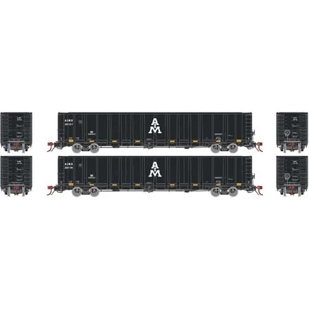 Athearn Genesis GN6721 N Scale NSC 6000 Gondola With Load AIMX 2 Pack #2 - Image 2