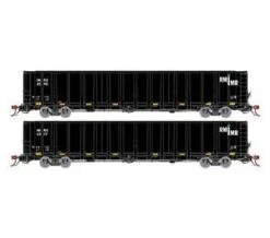 Athearn Genesis GN6725 N Scale NSC 6000 Gondola With Load IMRX 2 Pack #2