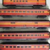Athearn HO Scale Heavyweight Passenger 5 Car Set Southern Pacific SP Daylight - USED