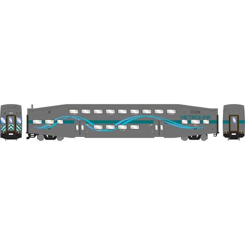 Athearn RTR 28579 N Scale Bombardier Cab Metrolink Refurbished SCAX 627 - Image 2