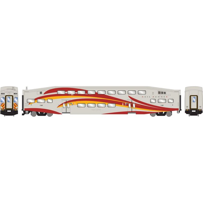 Athearn RTR 29712 HO Scale Bombardier Control New Mexico Railrunner NMRX 1107 - Image 2