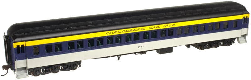 Atlas 20001715 HO Scale Paired Window Coach Chesapeake & Ohio C&O 716 - NOS