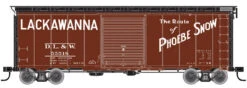 Atlas 20003035 HO Scale 40' Post War Boxcar Lackawanna DL&W 55502 - NOS