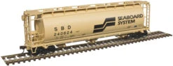 Atlas 20004371 HO 3 Bay Cylindrical Covered Hopper Seaboard SBD 240624