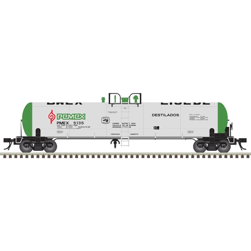 Atlas 20006981 HO Scale 20,700 Gallon Tank Car Pemex PMEX 5146