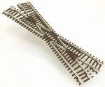 Atlas 2041 N Scale Code 55 22.5 Degree Crossing Track