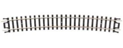 Atlas 2526 N Scale Code 80 19" Radius Curve Track 6 Pack