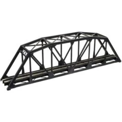 Atlas 2570 N Scale Code 80 Through Truss Bridge Kit Black