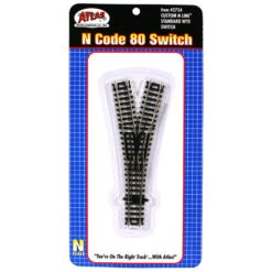 Atlas 2754 N Scale Code 80 Custom Line Wye Turnout