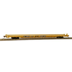 Atlas 50005530 N Scale F89J 89' TOFC Flatcar "1970's Yellow" TTX 600976