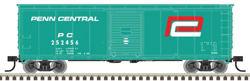 Atlas 50006396 N Scale USRA Steel Rebuilt Boxcar Penn Central PC 252453