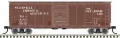 Atlas 50006400 N Scale USRA Steel Rebuilt Boxcar Wellsille Addison Galeton WAG 4134