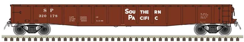 Atlas 50006417 N Scale ACF 70 Ton 52' Gondola Southern Pacific SP 320178