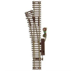 Atlas 546 HO Scale Code 83 22" Radius Remote Left Hand Switch