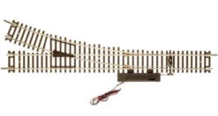 Atlas 547 HO Scale Code 83 22" Radius Remote Right Hand Switch