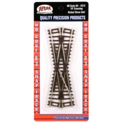 Atlas 572 HO Scale Code 83 19 Degree Crossing