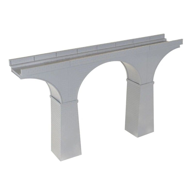 Atlas 70000223 HO Scale Single Track Concrete Viaduct Kit