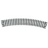 Atlas 831 HO Scale Code 100 Track 15" Radius Curve (6 Pack)