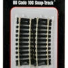 Atlas 835 HO Scale Code 100 Track 18" Radius 1/3 Curve (4 Pack)